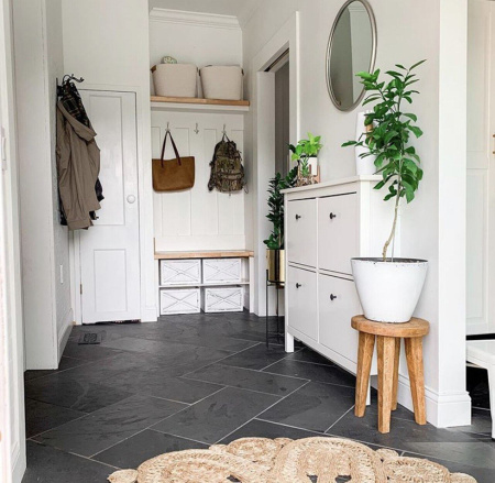 Натуральный камень Pharaon Сланец черный нат.скол 300x600 мм Натуральный камень Pharaon Сланец черный нат.скол 300x600 мм