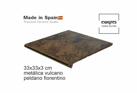 Ступени флорентинер Metalica Vulcano