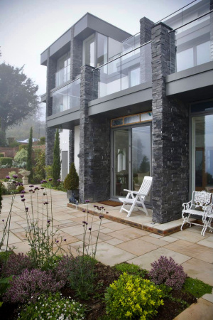 Натуральный камень Pharaon Сланец черный модерн 180x350 мм Натуральный камень Pharaon Сланец черный модерн 180x350 мм