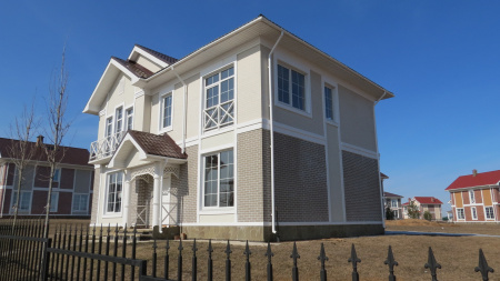 Термопанель Европа Objekta Grau glatt ППС МК 100 мм