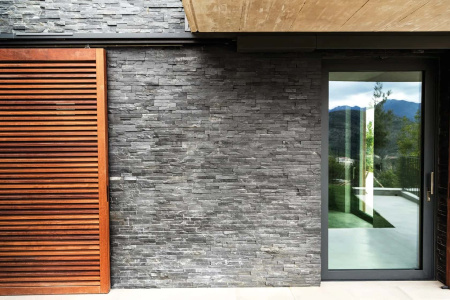 Натуральный камень Pharaon Сланец черный неоклассик 150x600 мм Натуральный камень Pharaon Сланец черный неоклассик 150x600 мм