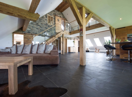 Натуральный камень Pharaon Сланец черный нат.скол 300x600 мм Натуральный камень Pharaon Сланец черный нат.скол 300x600 мм