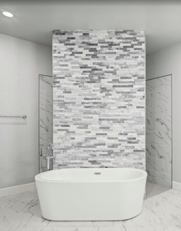 Натуральный камень Pharaon Кварцит бело-серый классик 150x600 мм Натуральный камень Pharaon Кварцит бело-серый классик 150x600 мм