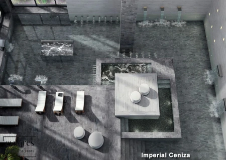 Ступени recto 120 big Imperial Ceniza