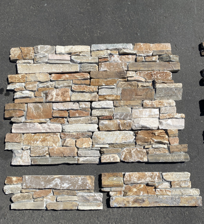 Натуральный камень Pharaon Кварцит бежевый грубый 200x550 мм Натуральный камень Pharaon Кварцит бежевый грубый 200x550 мм