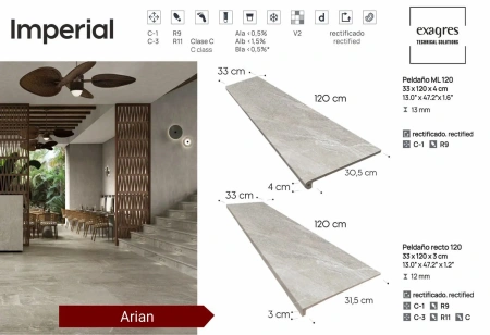 Ступени recto 120 big Imperial Arian