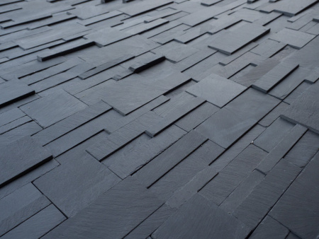 Натуральный камень Pharaon Сланец черный модерн 180x350 мм Натуральный камень Pharaon Сланец черный модерн 180x350 мм