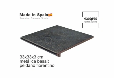 Ступени флорентинер Metalica Basalt