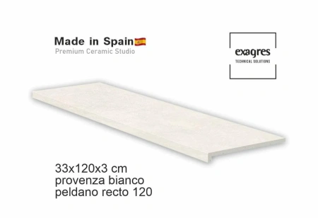 Ступени recto 120 big Provenza Bianco