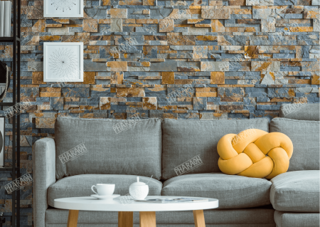 Натуральный камень Pharaon Сланец мультиколор модерн 180x350 мм Натуральный камень Pharaon Сланец мультиколор модерн 180x350 мм