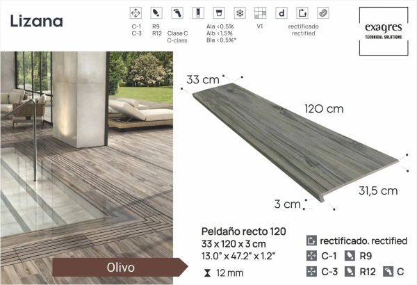 Плитка Lizana Olivo