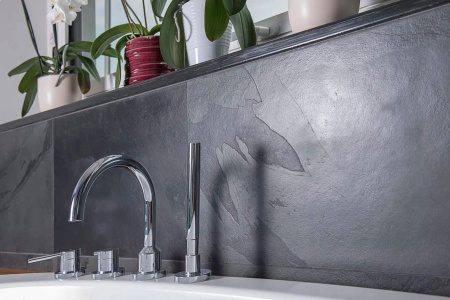 Натуральный камень Pharaon Сланец черный браш 600x600 мм Натуральный камень Pharaon Сланец черный браш 600x600 мм